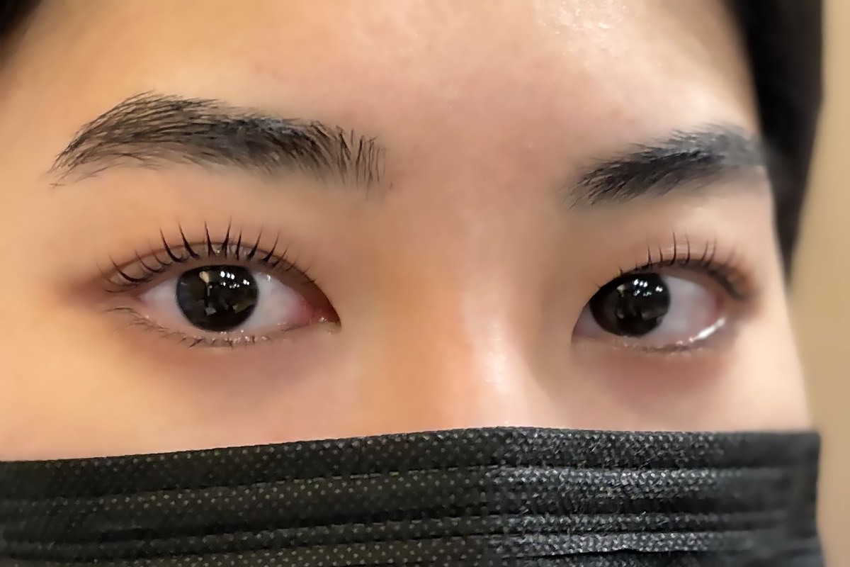 광주 농성동 나예 속눈썹 시술 후 눈매