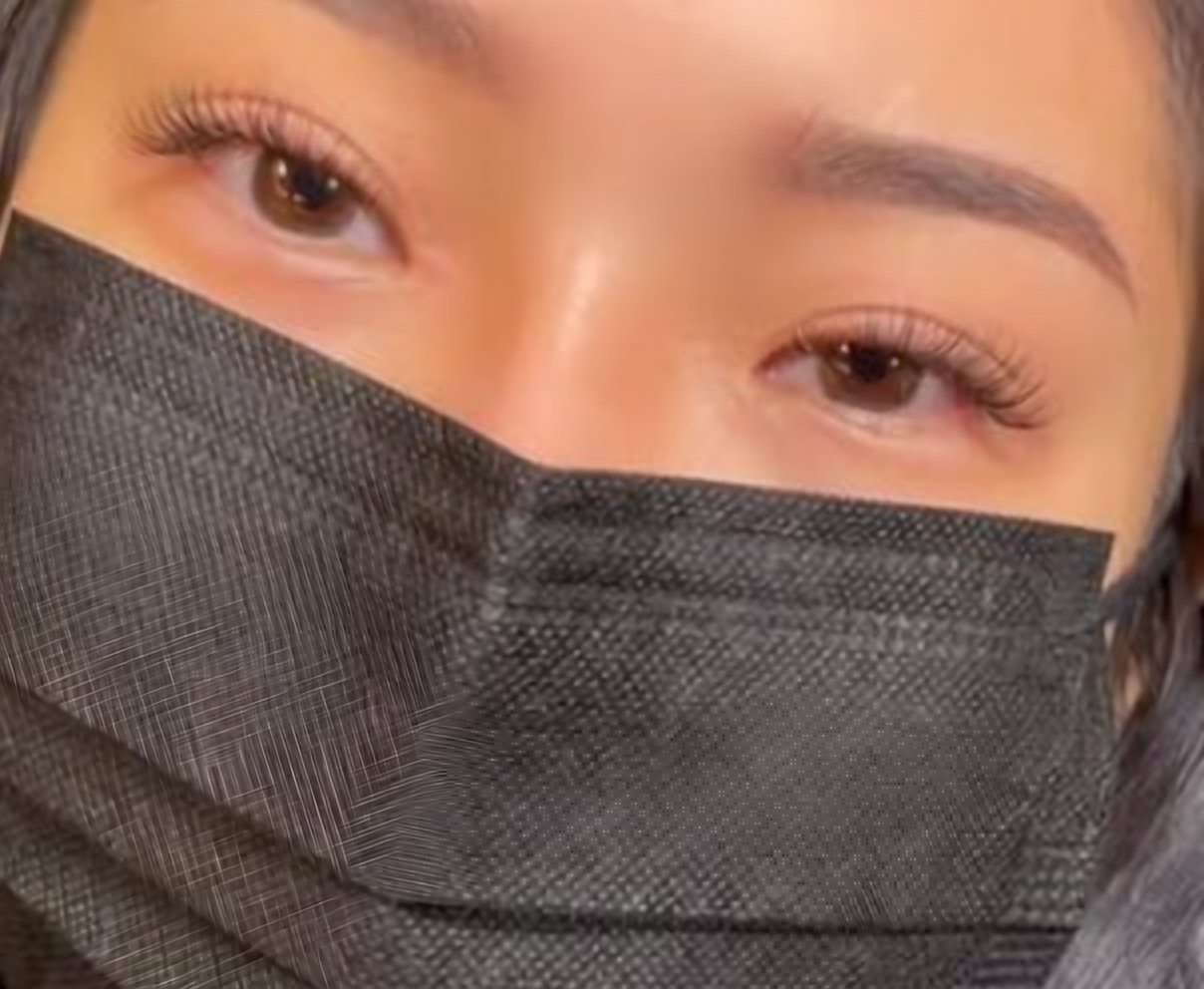 광주 속눈썹펌 시술 사례